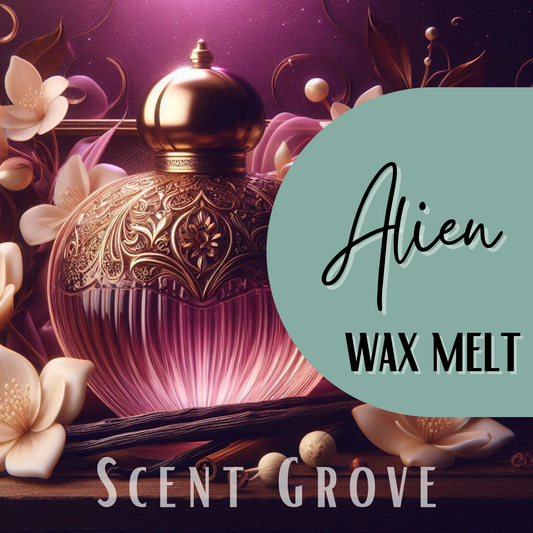 Alien inspired soy wax melt