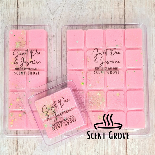 Sweet Pea & Jasmine soy wax melt