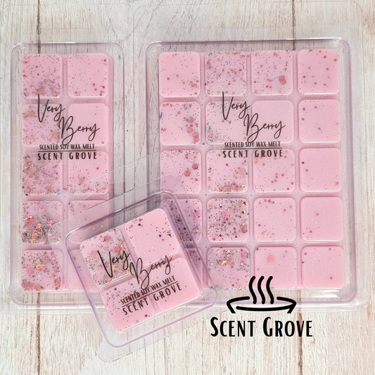 Very Berry scented soy wax melt