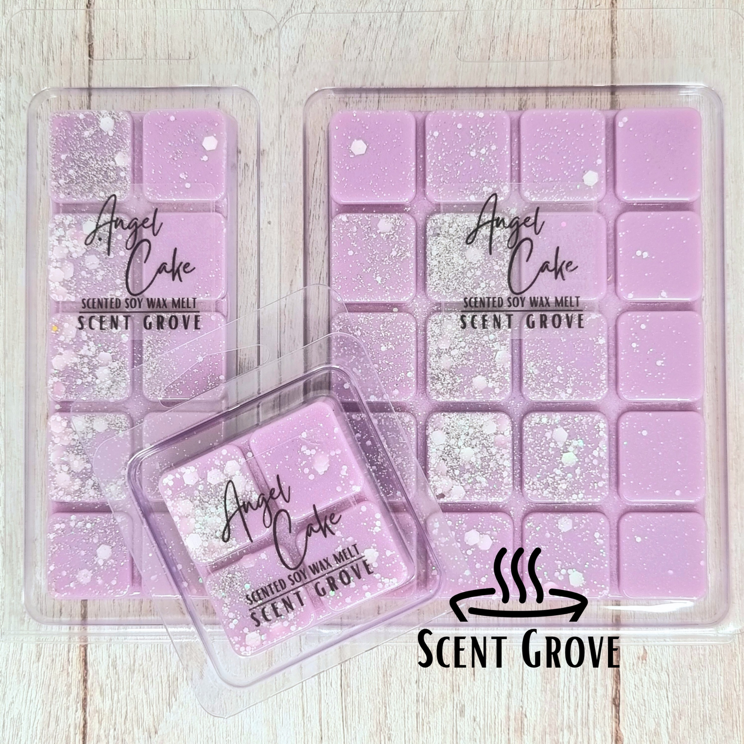 Angel Cake scented soy wax melt