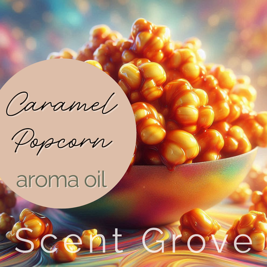 Caramel Popcorn Aroma Oil 10ml Dripolator bottle - 100% Concentrated