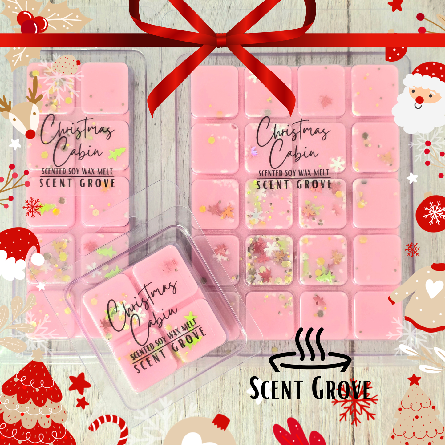 Christmas Cabin scented soy wax melt