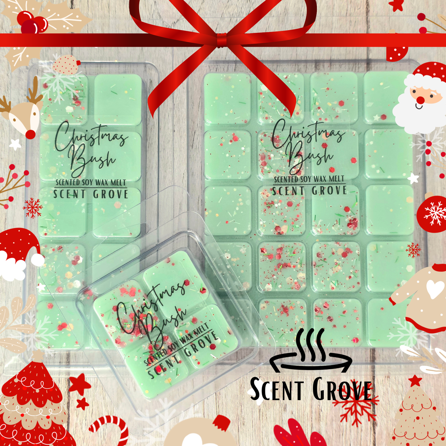 Christmas Bush scented soy wax melt