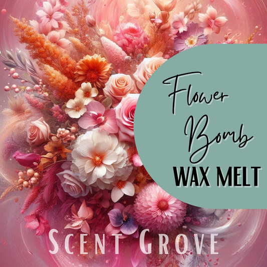 Flower Bomb inspired soy wax melt