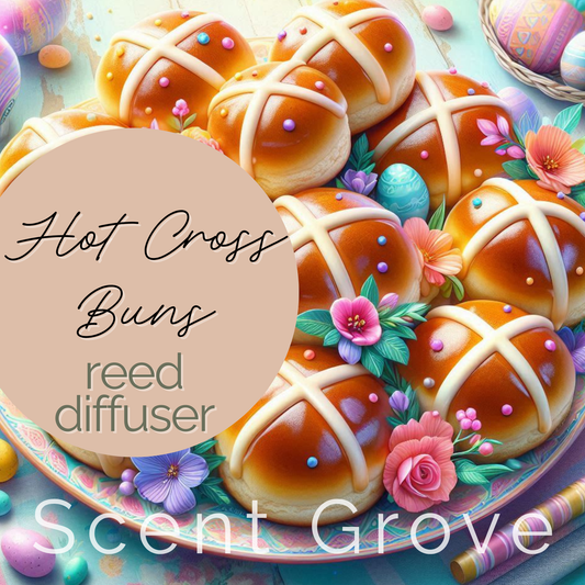 Hot Cross Buns Scented Reed Diffuser 200ml