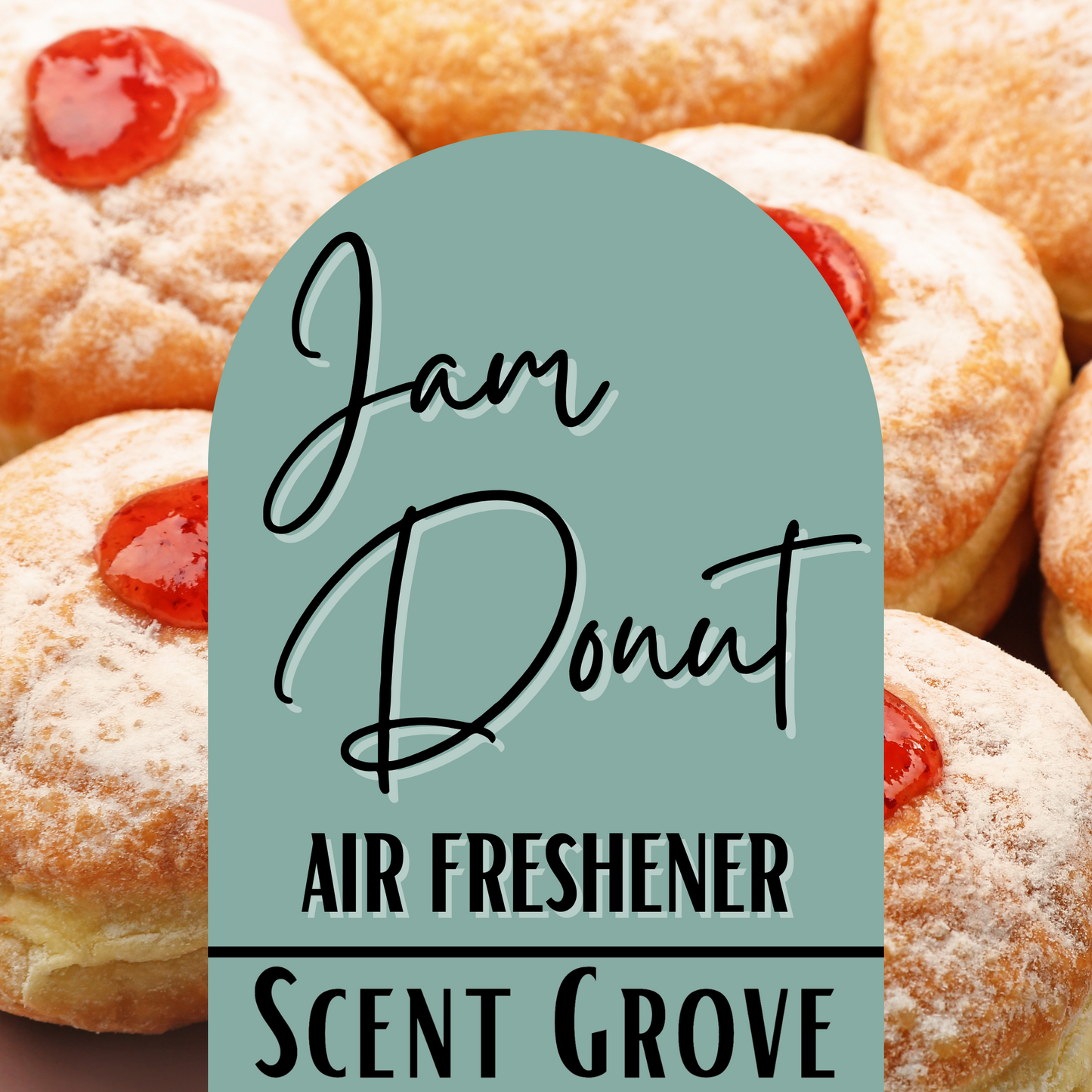 Jam Donut Scented Air Freshener Spray multi purpose for car, home, room