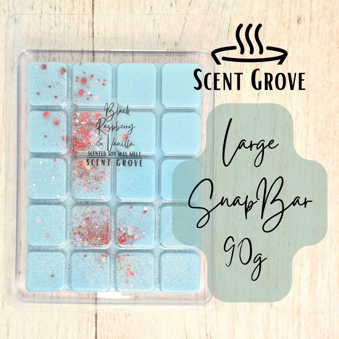 Black Raspberry & Vanilla soy wax melt