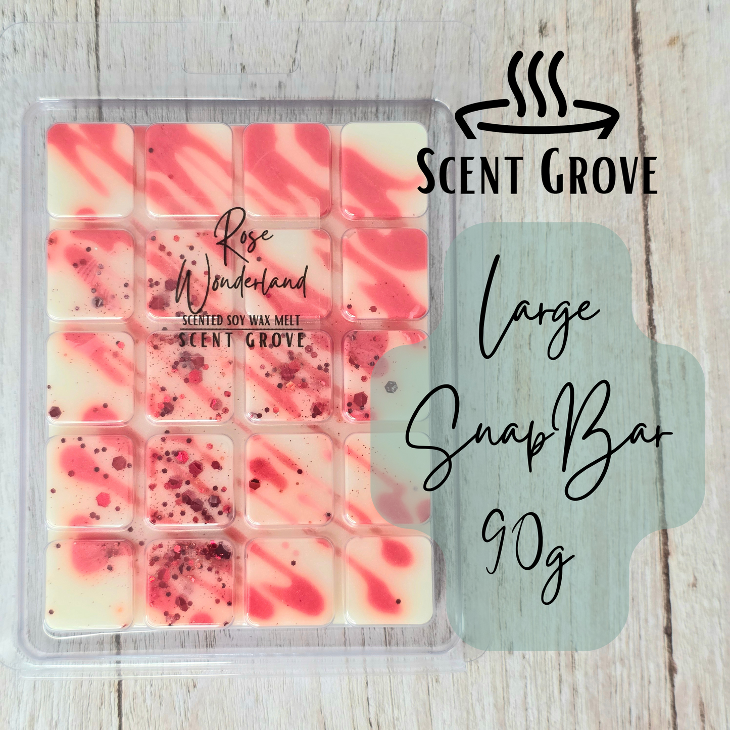 Rose Wonderland (Lenor type) scented soy wax melt