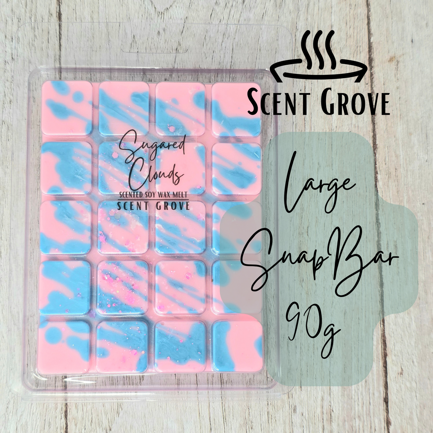 Sugared Clouds scented soy wax melt