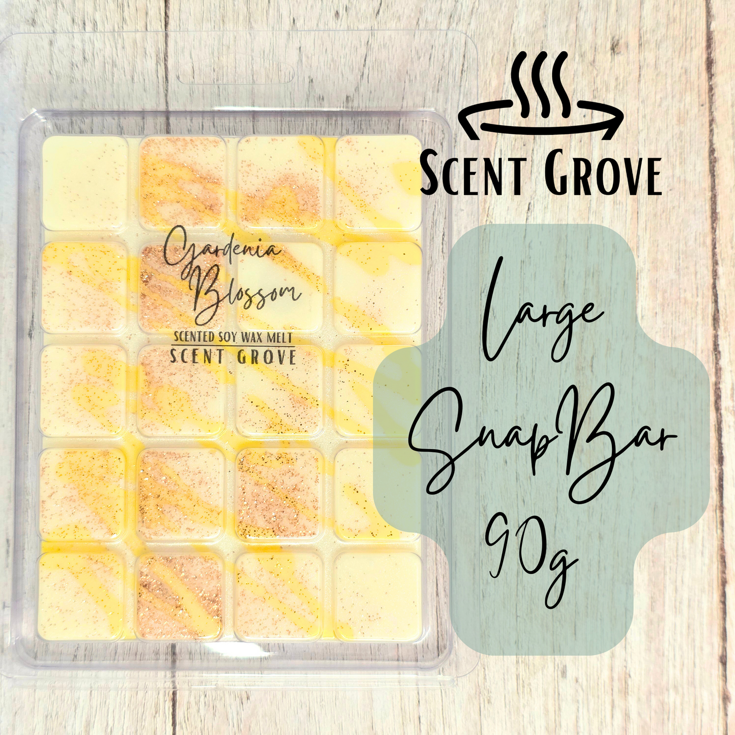 Gardenia Blossom scented soy wax melt