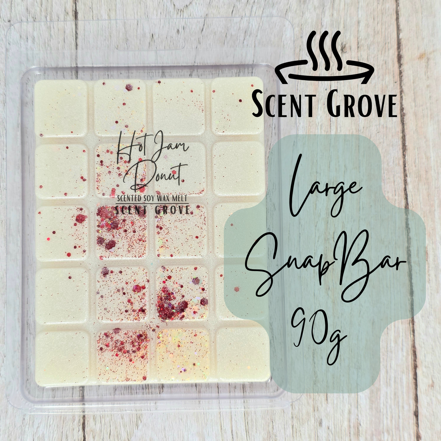 Jam Donut scented soy wax melt