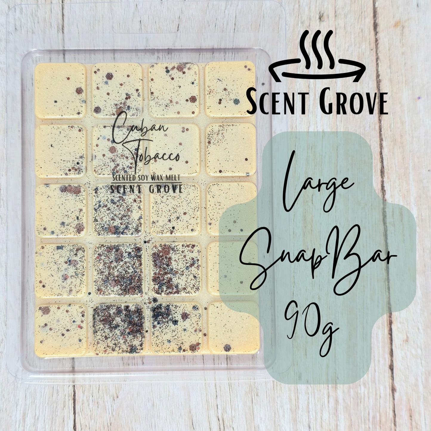 Cuban Tob-acco scented soy wax melt