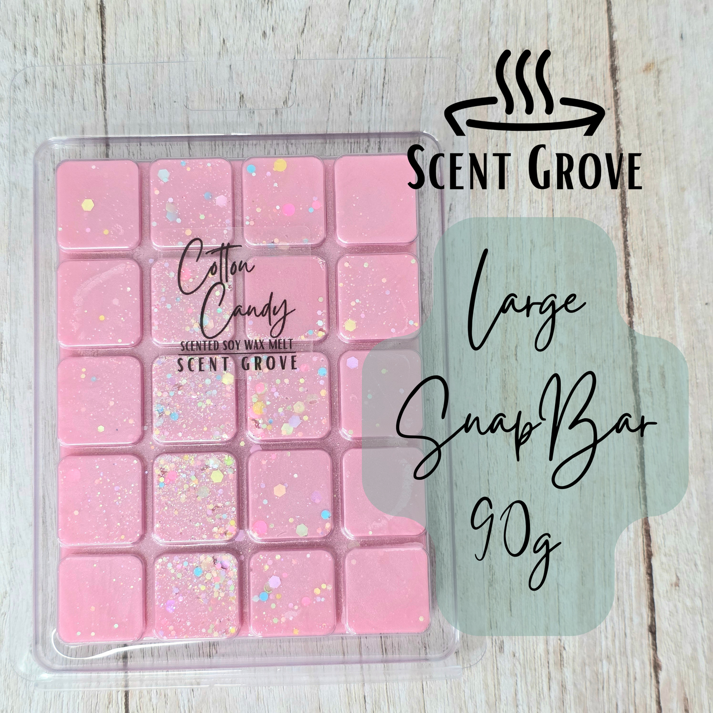 Cotton Candy scented soy wax melt