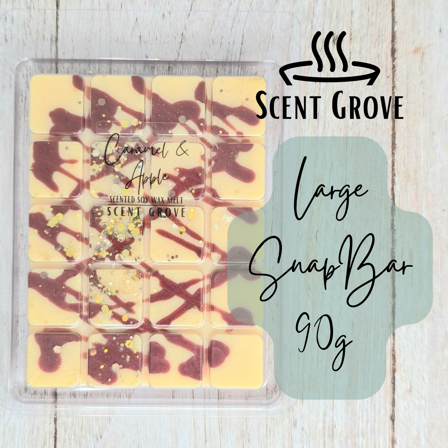 Caramel & Apple soy wax melt