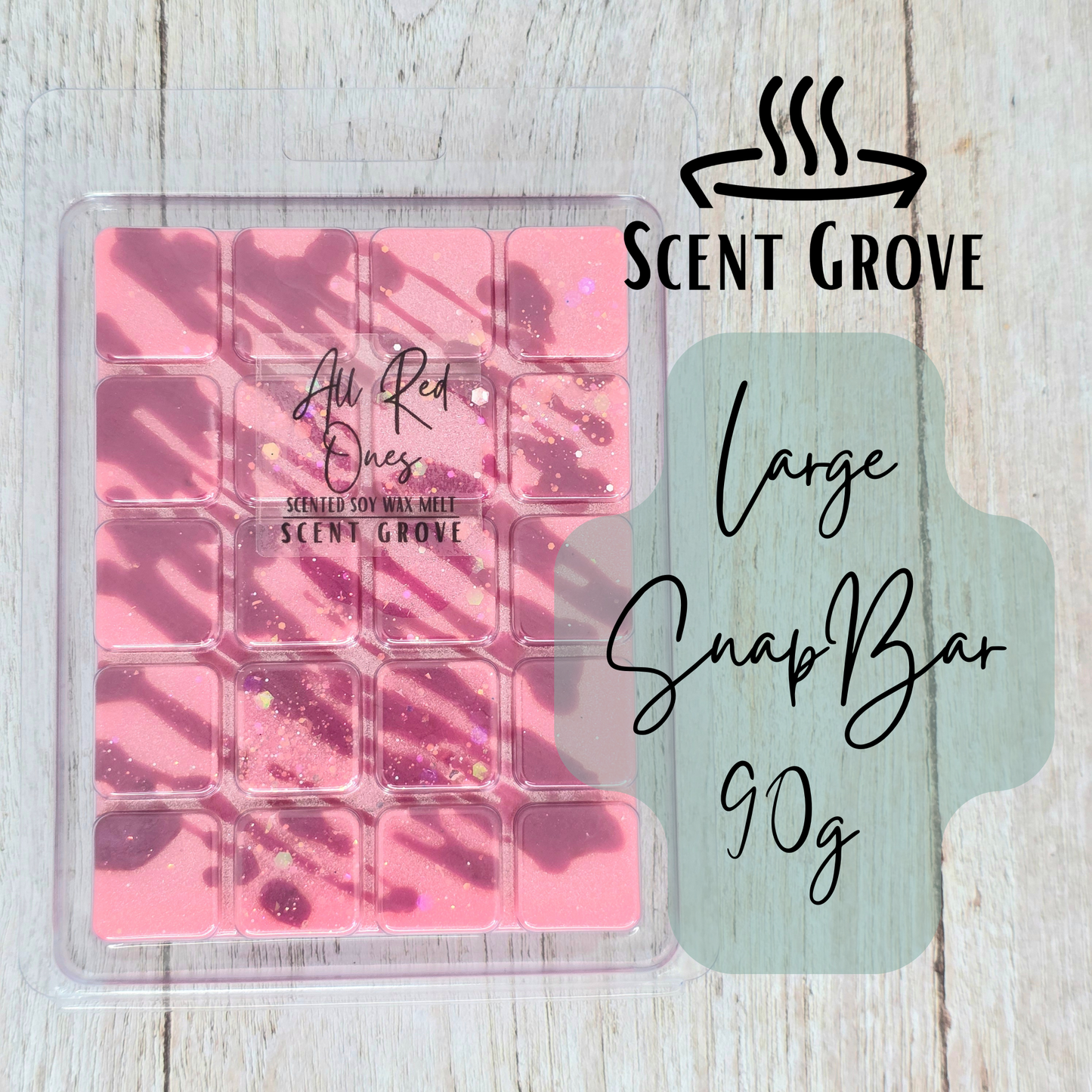 All Red Ones scented soy wax melt