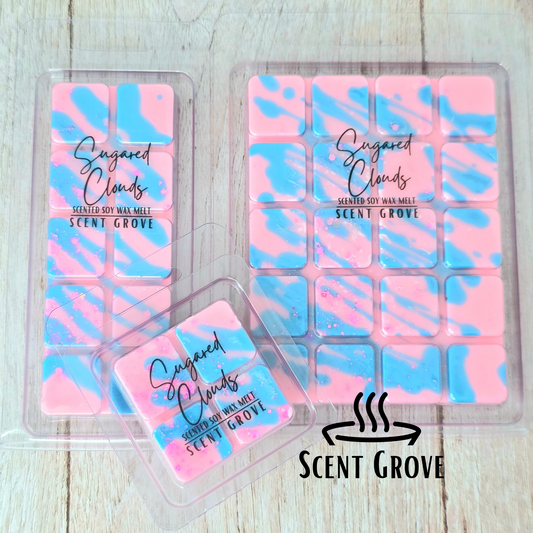 Sugared Clouds scented soy wax melt