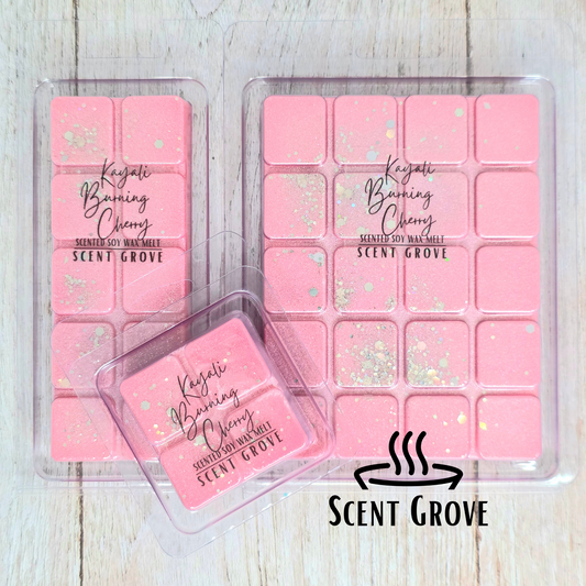Kayali Burning Cherry scented soy wax melt