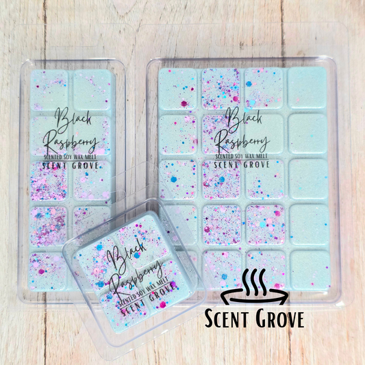 Black Raspberry scented soy wax melt