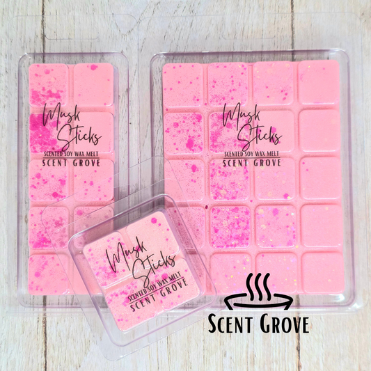 Musk sticks scented soy wax melt