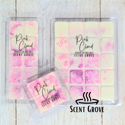 Pink Cloud scented soy wax melt