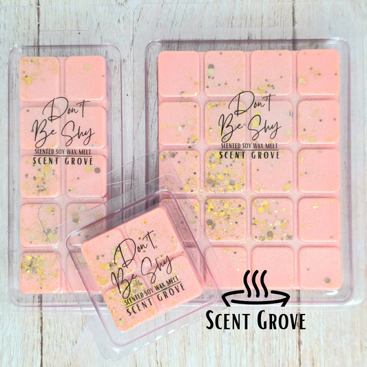 Don't Be Shy scented soy wax melt