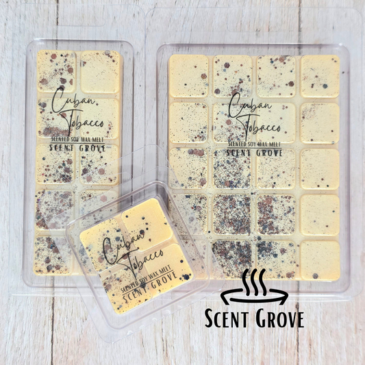 Cuban Tob-acco scented soy wax melt