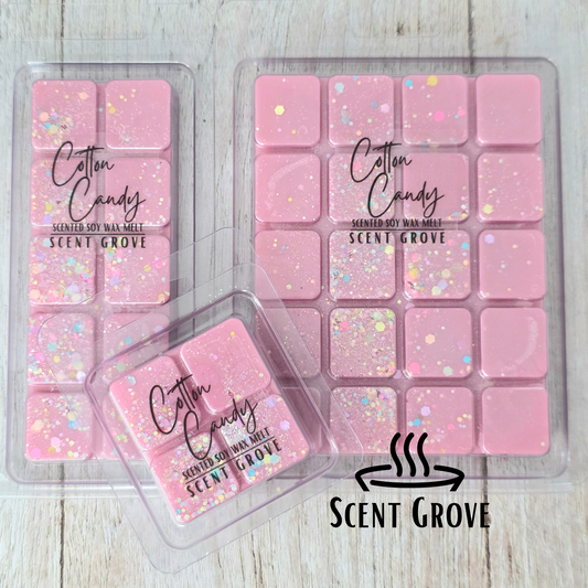 Cotton Candy scented soy wax melt