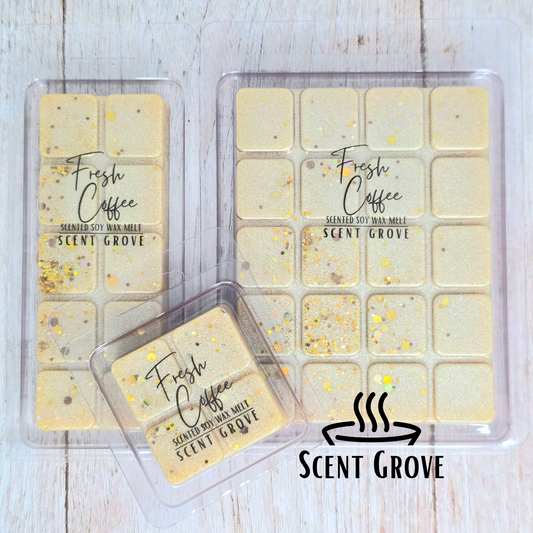 Fresh Coffee scented soy wax melt
