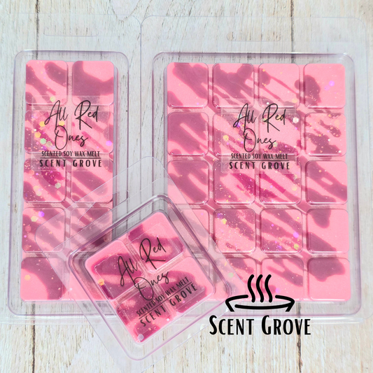 All Red Ones scented soy wax melt