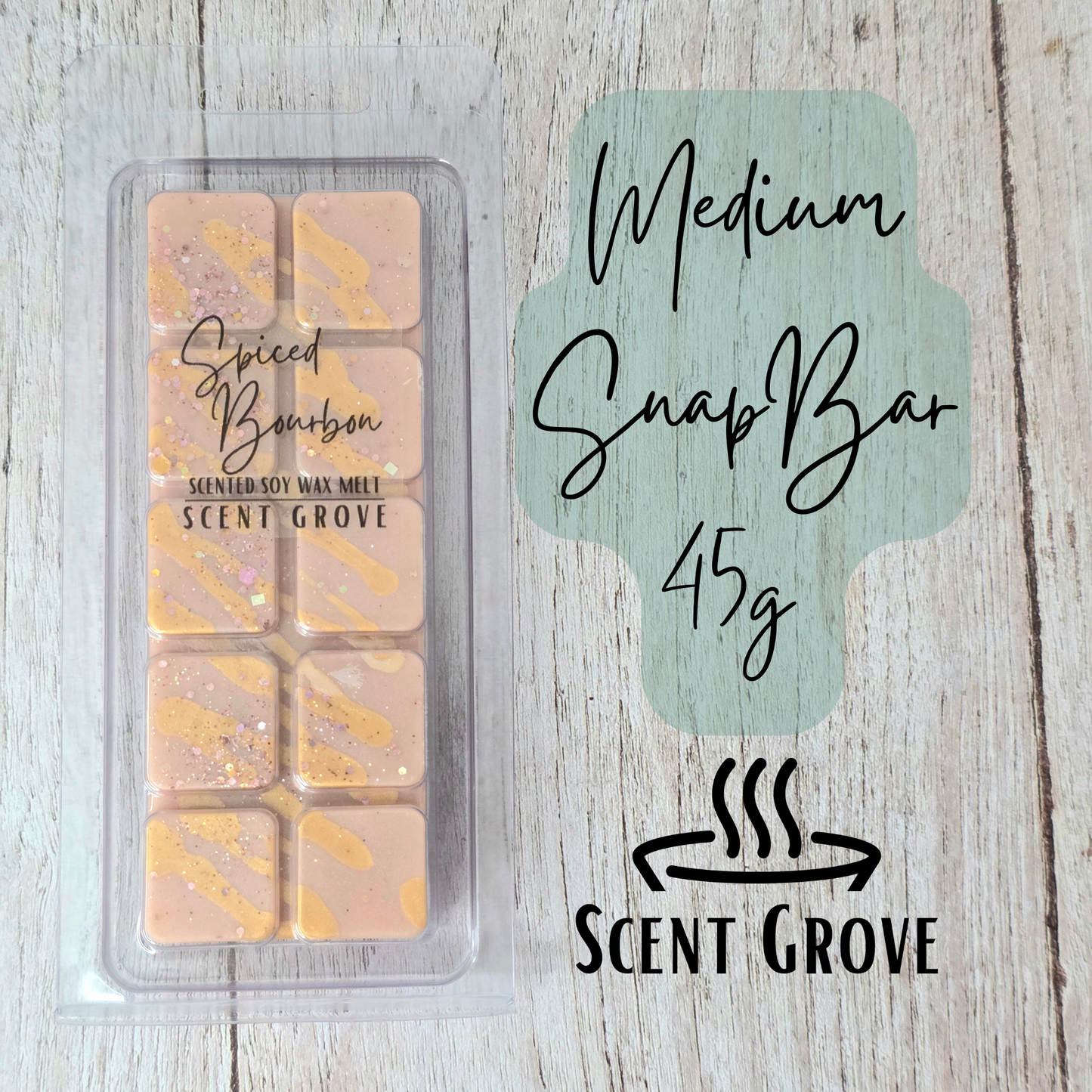 Spiced Bou*bon scented soy wax melt
