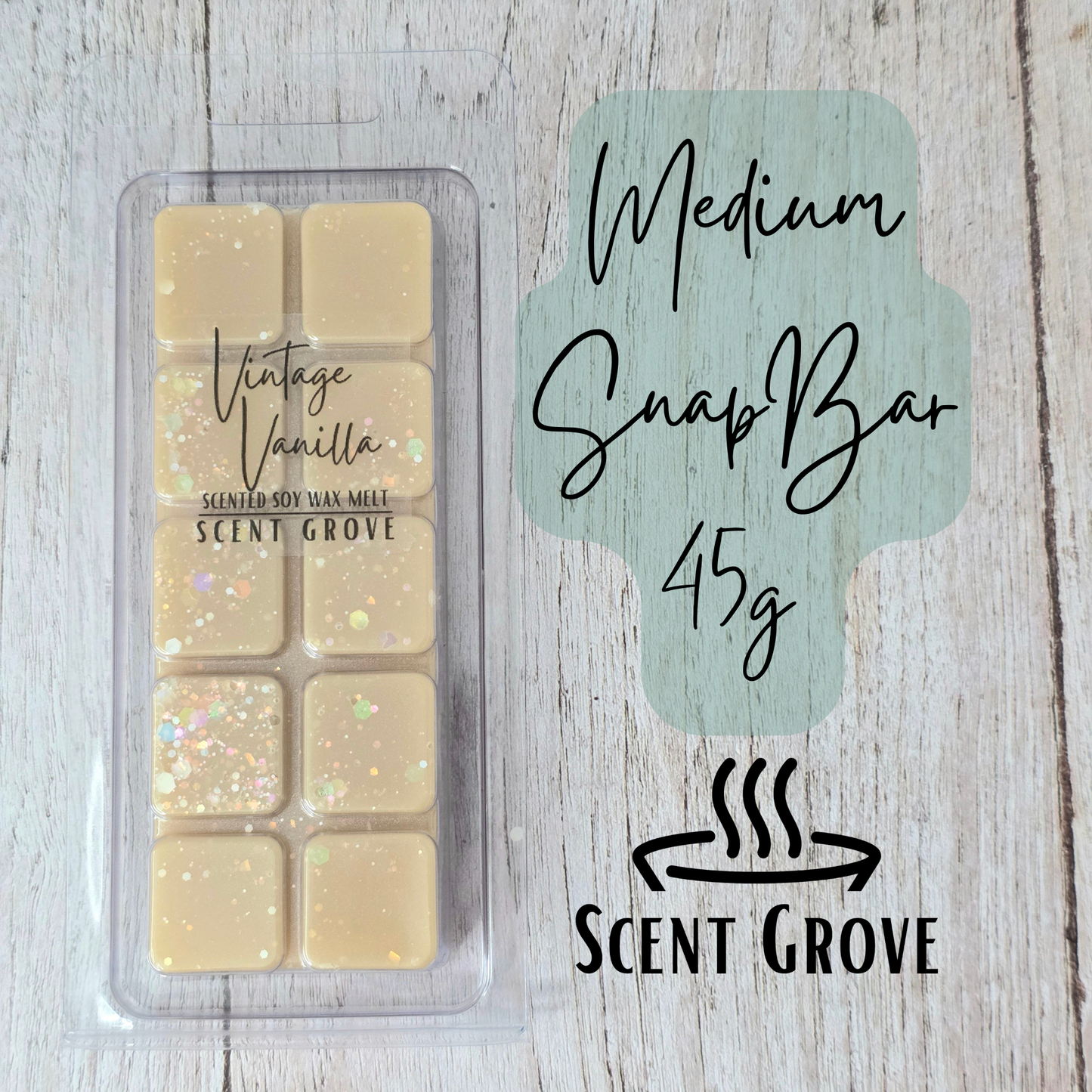 Vintage Vanilla scented soy wax melt