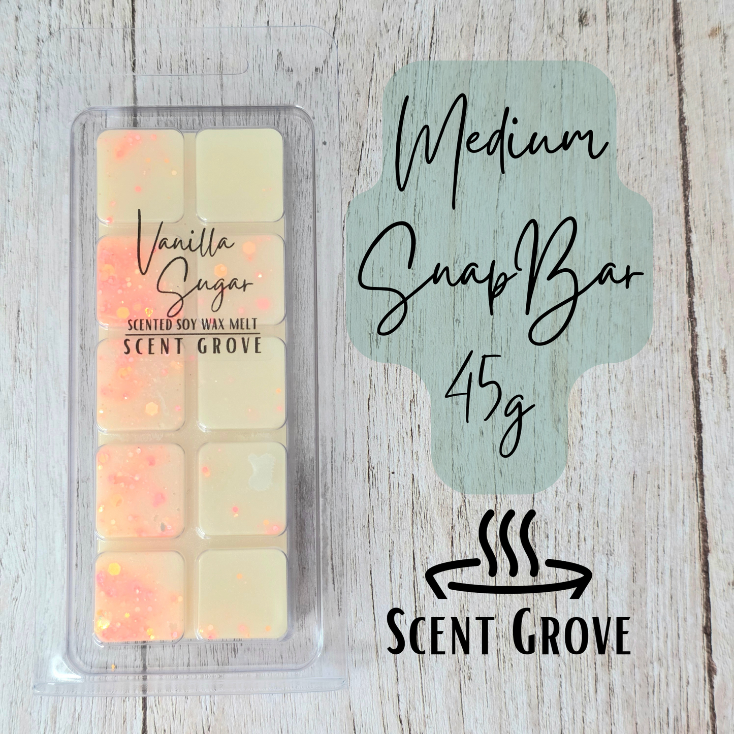 Vanilla Sugar scented soy wax melt