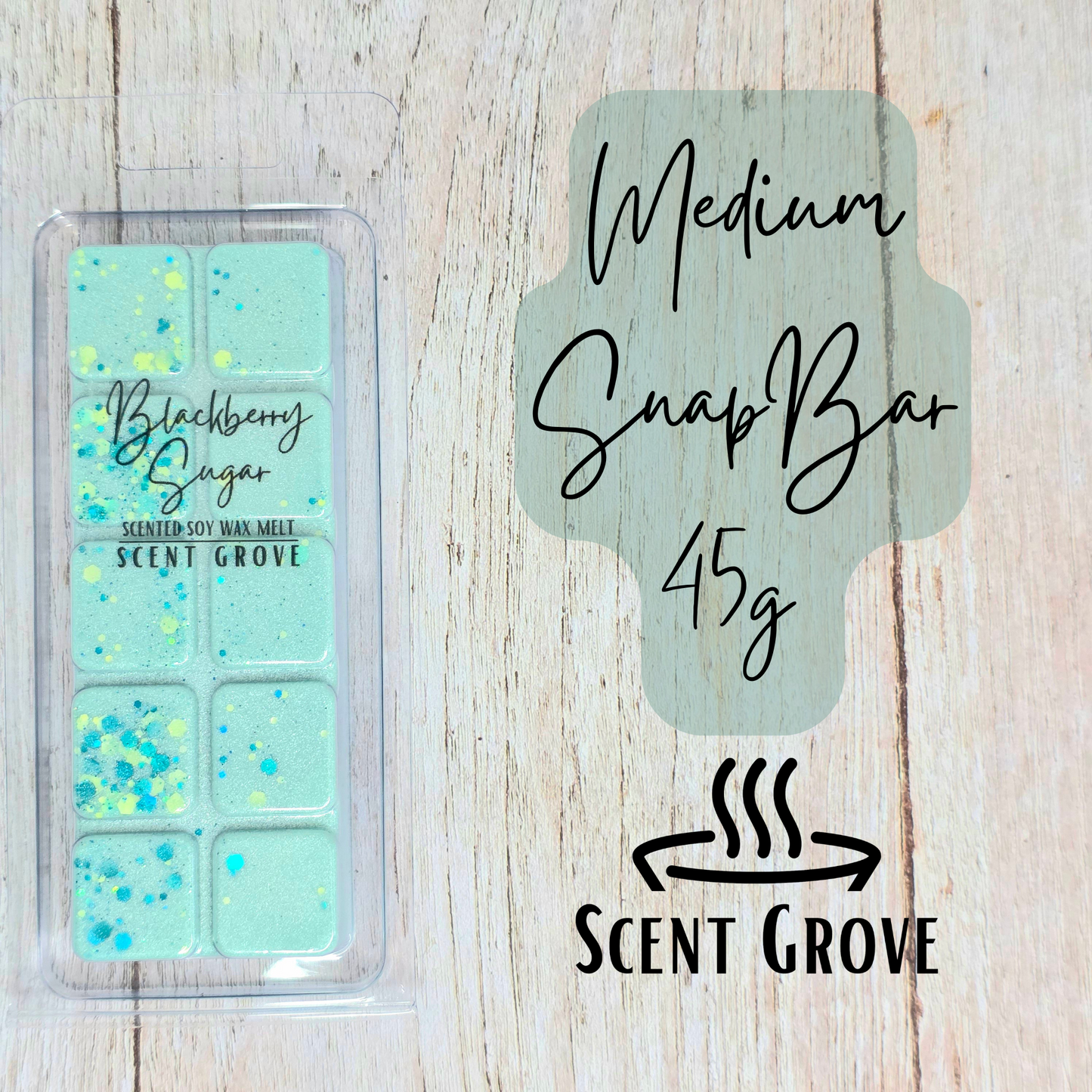 Blackberry Sugar scented soy wax melt