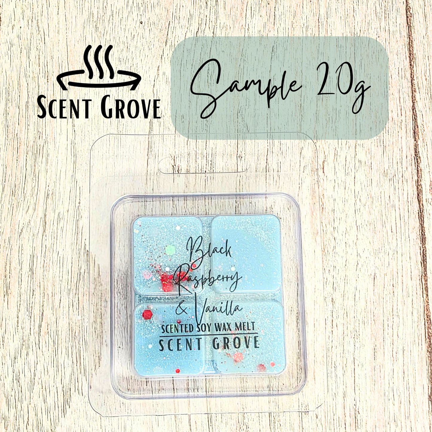 Black Raspberry & Vanilla soy wax melt