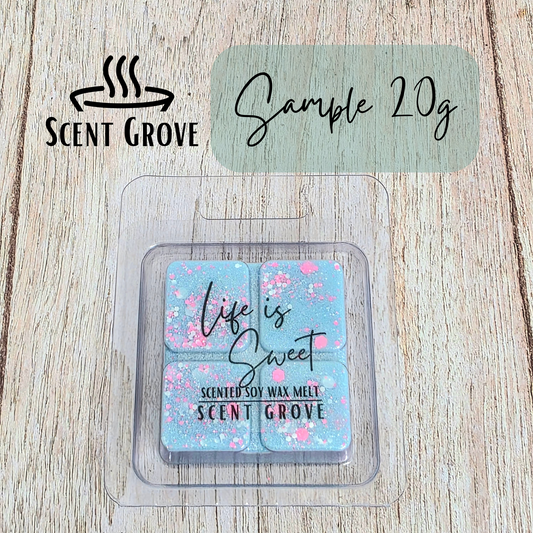 Life is Sweet scented soy wax melt