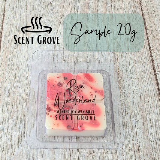 Rose Wonderland (Lenor type) scented soy wax melt