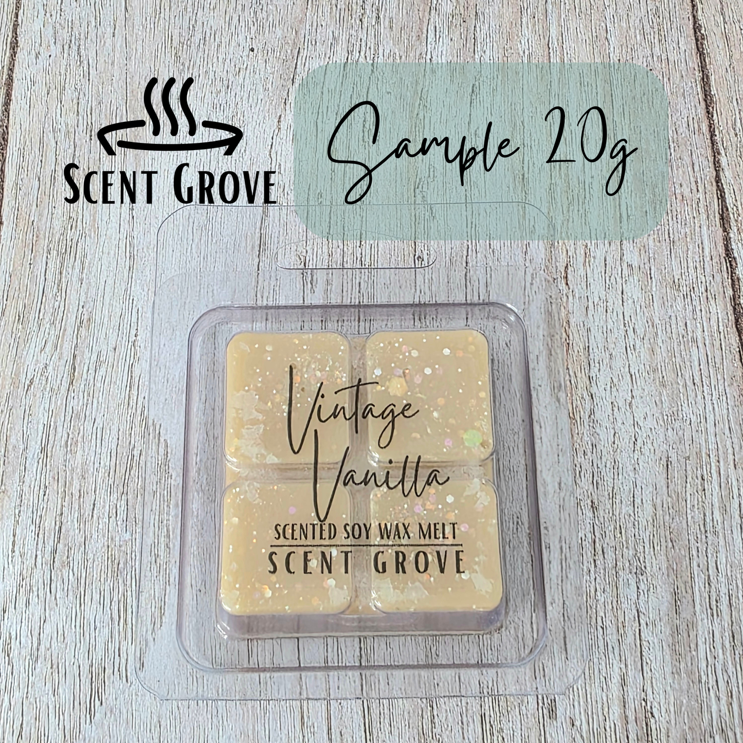 Vintage Vanilla scented soy wax melt