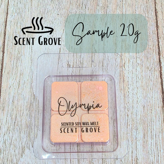 Olympia scented soy wax melt
