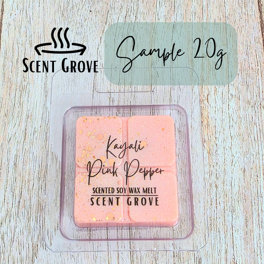 Kayali Pink Pepper Type soy wax melt