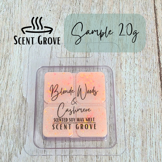 Blonde Woods & Cashmere scented soy wax melt