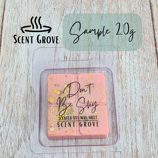 Don't Be Shy scented soy wax melt