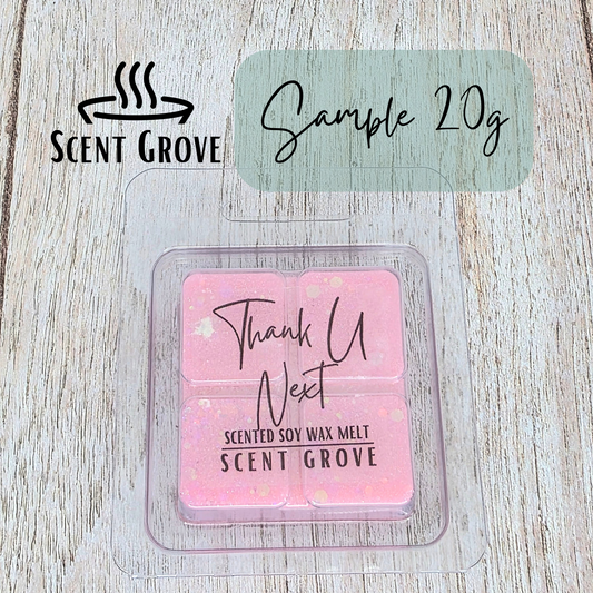 Thank You Next type scented soy wax melt