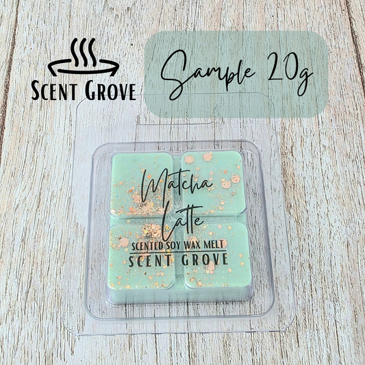 Matcha Latte scented soy wax melt