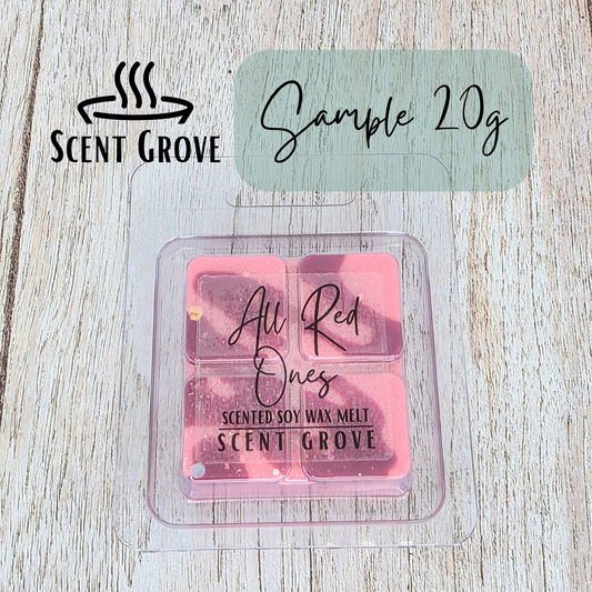 All Red Ones scented soy wax melt