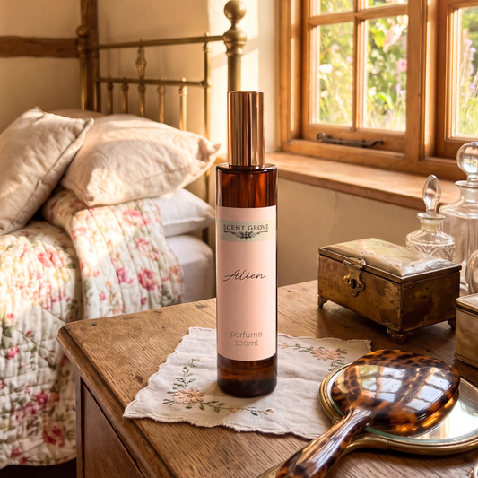 Alien scented fine perfume mist