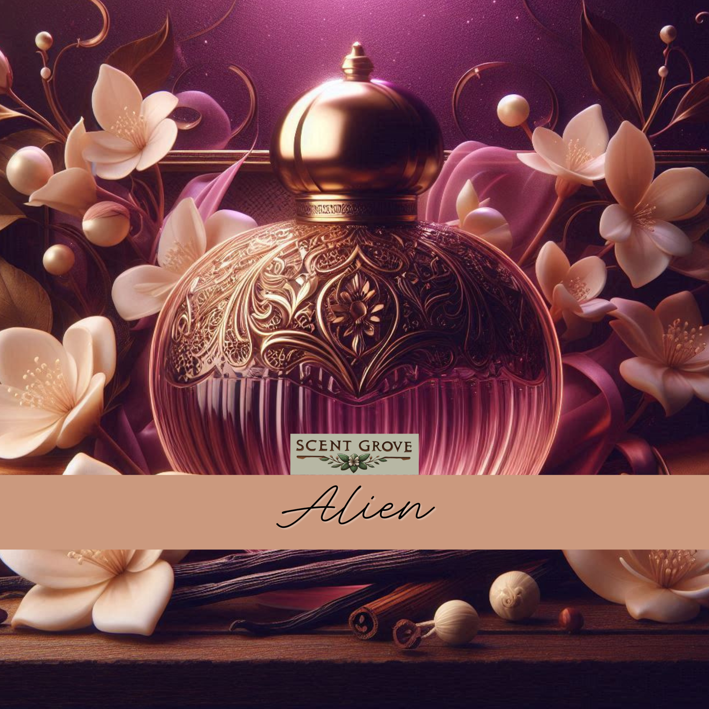 Alien inspired soy wax melt