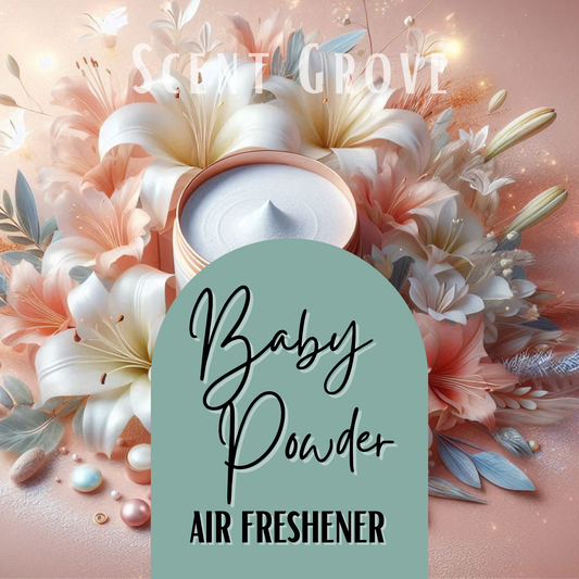Baby Powder Scented Air Freshener Spray multi purpose for car, home, room