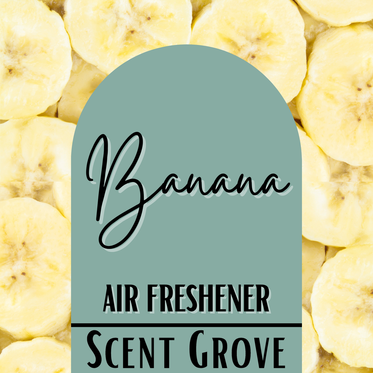 Banana Scented Air Freshener Spray multi purpose for car, home, room