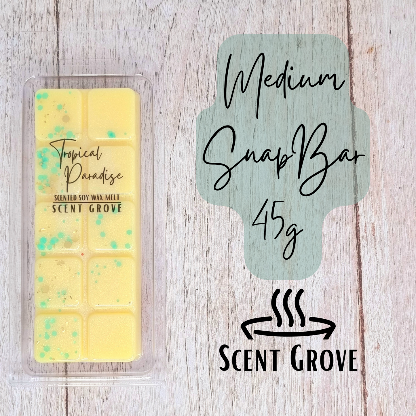 Tropical Paradise scented soy wax melt