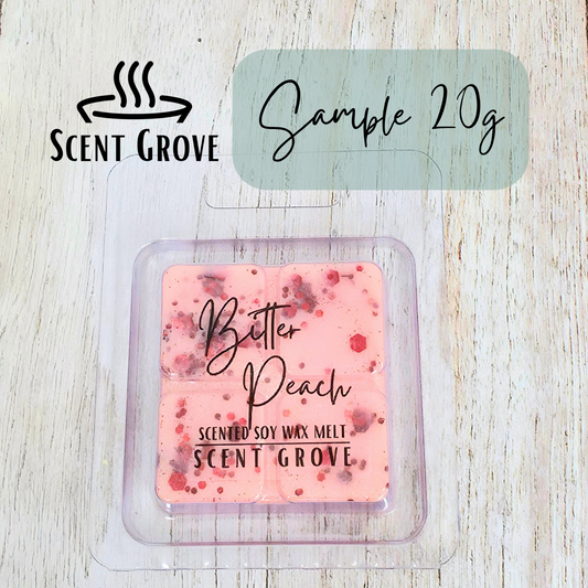 Bitter Peach Type soy wax melt
